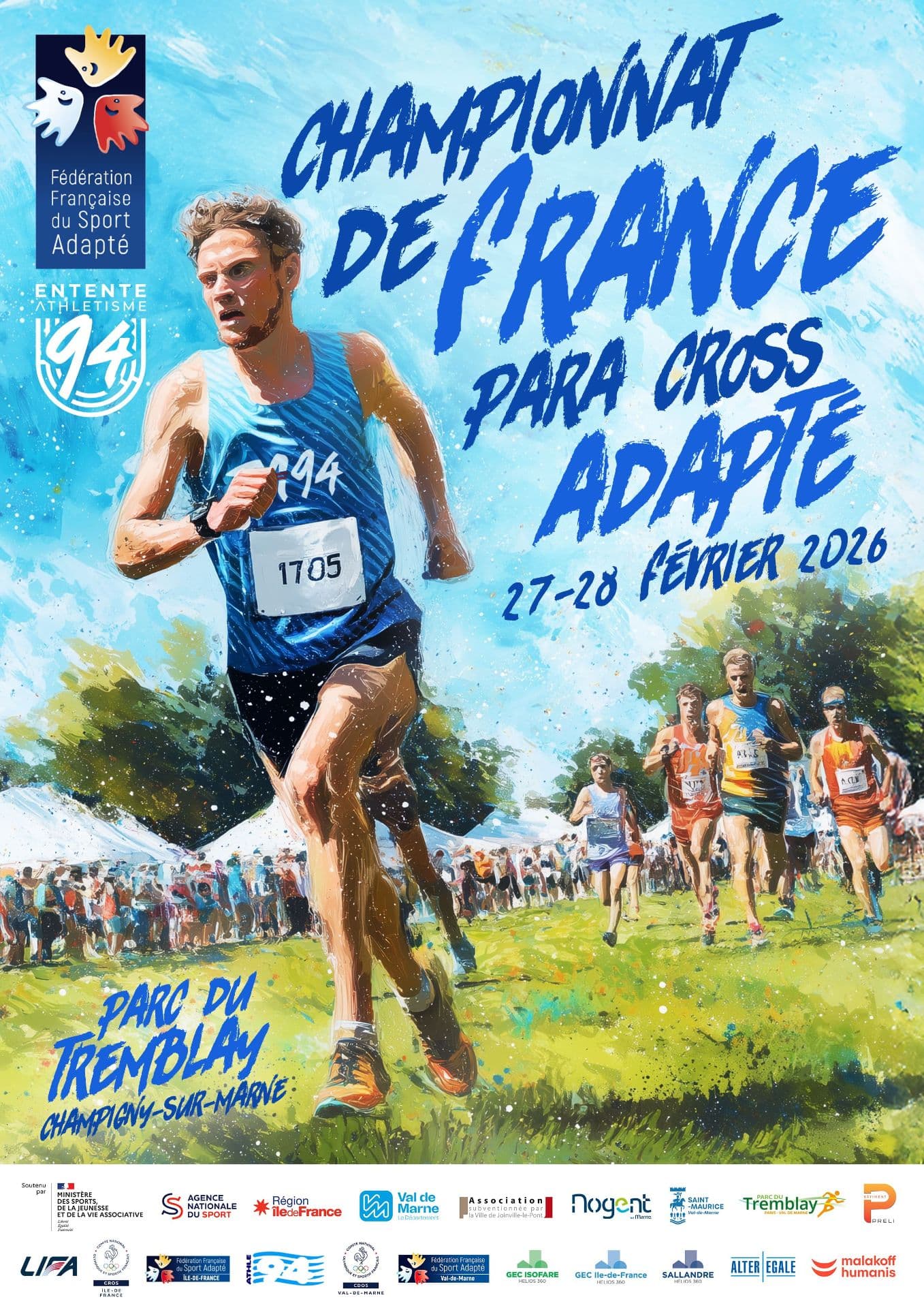 Championnat de France de Para Cross Adapté 2026
