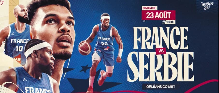 France vs Serbie - Basketball masculin