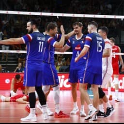 VNL - France vs Serbie