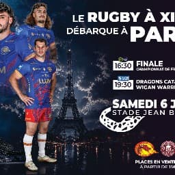 Dragons Catalans vs Wigan Warriors — Super League · Round 13 · Paris 2026