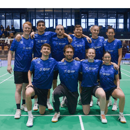 Badminton Top12 Poule 1 J4 — B.C. Chambly Oise vs Le Volant Airois