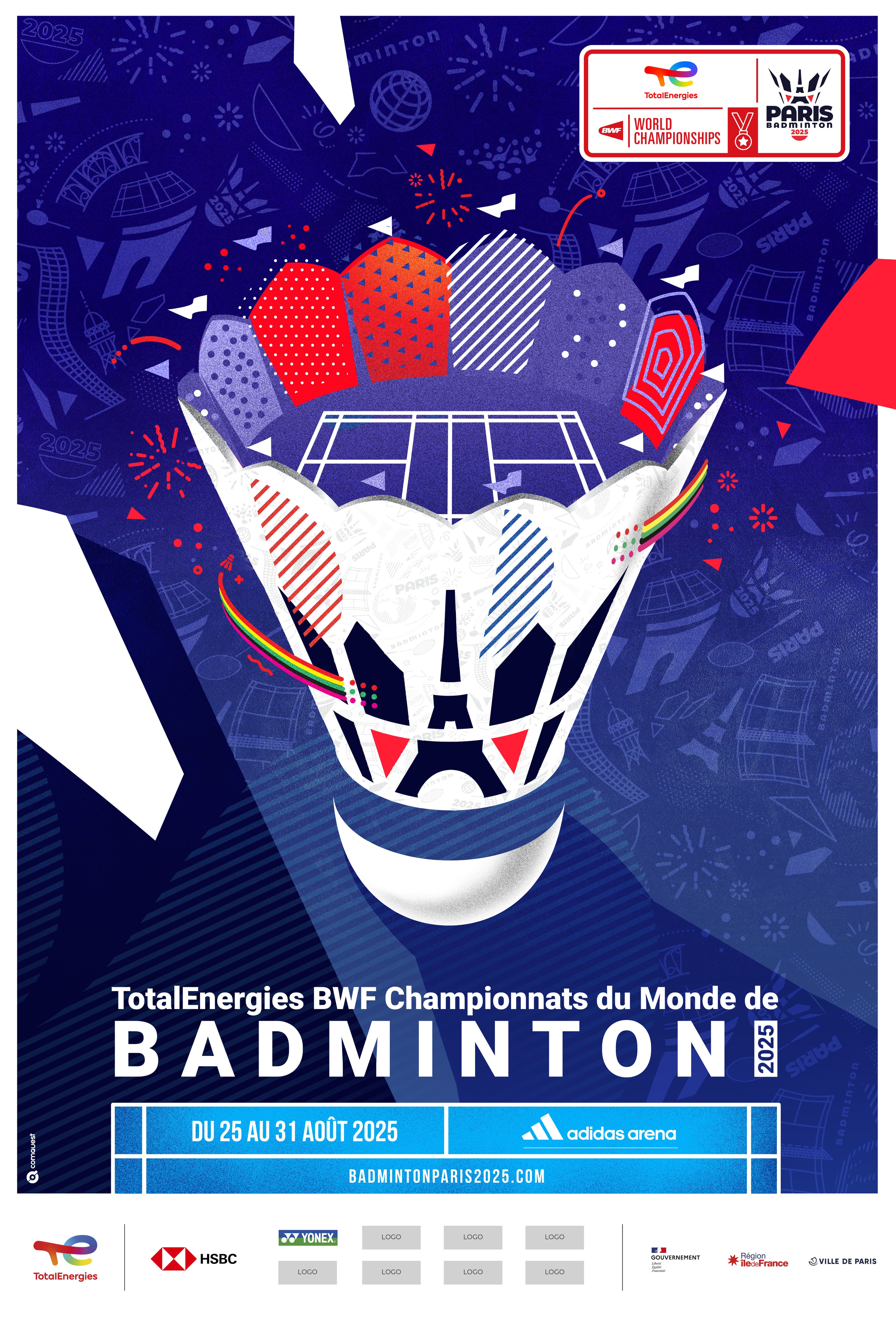 🏸 Championnats du monde de Badminton - Paris 2025