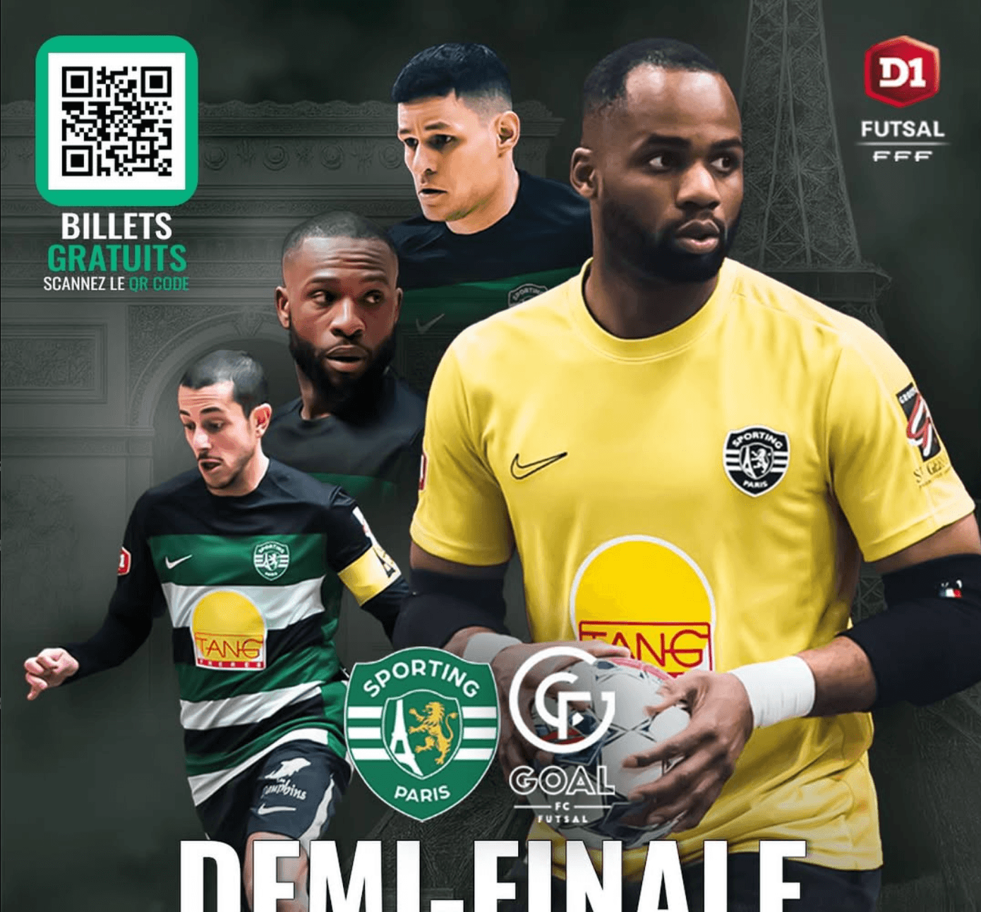 Sporting Paris vs GOAL FC