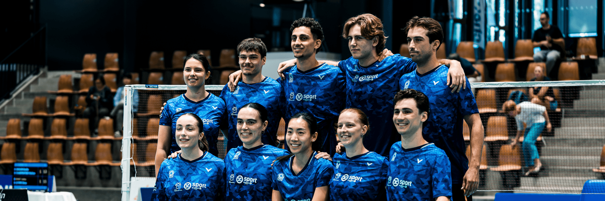 Badminton Top12 Poule 1 J2 — Aix Universite Club Badminton vs B.C. Chambly Oise