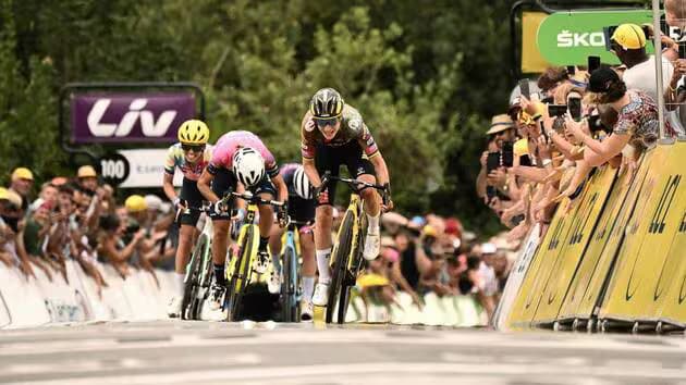 Arrivée du Tour de France 2025 à Paris