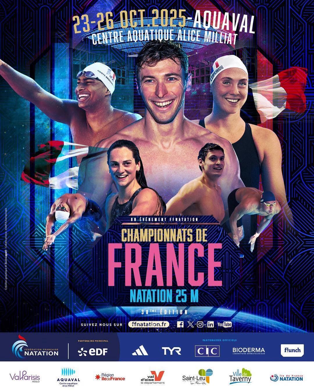Championnats de France de Natation - 25m