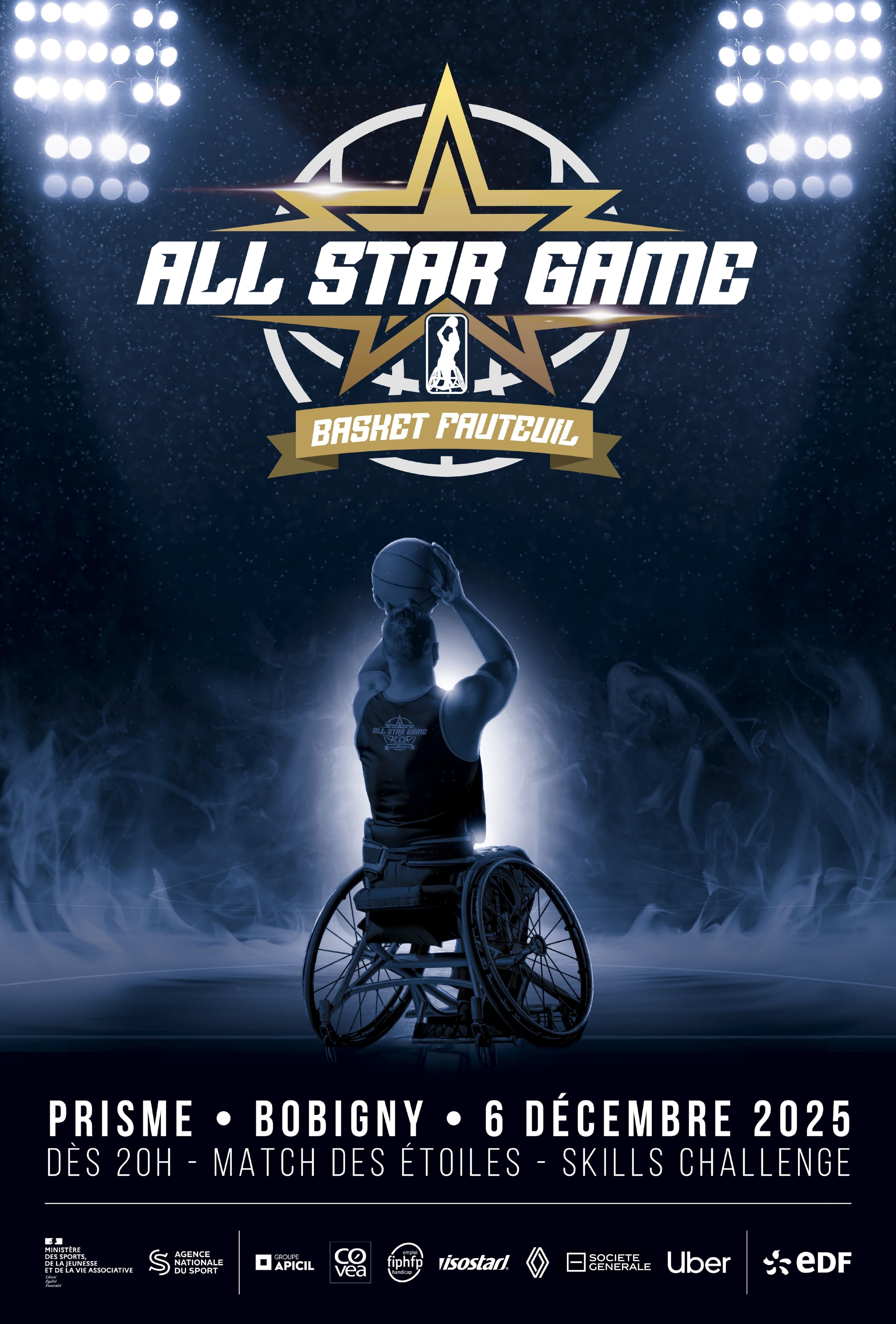 All Star Game Basket Fauteuil 2025